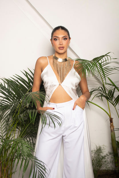 set clima calido en blanco